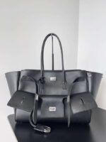Balenciaga Bel Air Tote Bag Premium Edition 1:1 Genuine Leather Material Dimensions 30x29x16cm-37x28x17cm - Image 10