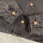 Celine 1:1 hooded sweatshirt denim fashion jacket - Image 9