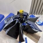 DIOR Folding Umbrella —weiss - Image 6