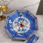 DIOR Folding Umbrella —weiss - Image 5