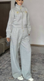 Schiaparelli’s new tracksuit with gold button embellishments - Image 3