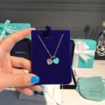 Tiffany heart-shaped necklace in three colors - Image 3