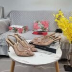 DG lace sandal with diamond buckle - Image 18