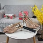 DG lace sandal with diamond buckle - Image 19