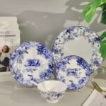 Dior wild charm Jouy Tiger series bone china plates and tableware
