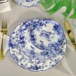Dior wild charm Jouy Tiger series bone china plates and tableware - Image 2