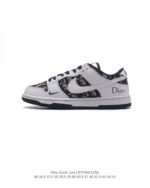 Dior & Nike Dunk Low sneakers vintage board shoes - Image 3