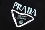 Prada Autumn New Casual Letter Graffiti Round Neck Hoodie - Image 3