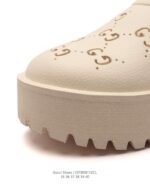 GUCCI Thick soled height increasing women’s sandals, beach shoes, casual and comfortable slippers. - Image 8