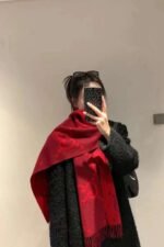 GUCCI Premium scarf 100% cashmere 45x200cm