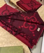 GUCCI Premium scarf 100% cashmere 45x200cm - Image 6