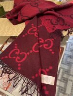 GUCCI Premium scarf 100% cashmere 45x200cm - Image 7