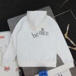 DIOR New flower letter logo embroidered casual hooded sweatshirt - Image 5