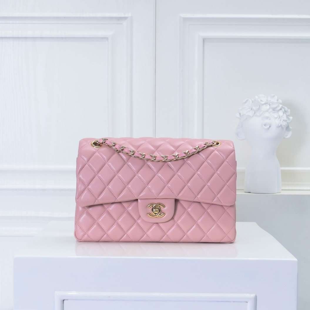 a1724725337491_5363.jpg Chanel classic bag 25.5x16x6.5cm Sheepskin material - Image 1