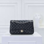 Chanel classic bag 25.5x16x6.5cm Sheepskin material