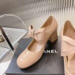 Chanel’s new early spring bow Mary Jane shoes Calf patent leather material - Image 8
