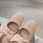 Chanel’s new early spring bow Mary Jane shoes Calf patent leather material - Image 3