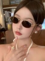 MIUMIU Metal Sunglasses for Women Premium Edition 1：1