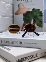 MIUMIU Metal Sunglasses for Women Premium Edition 1：1 - Image 2