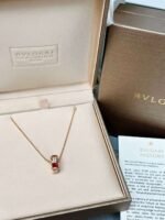 Bulgari diamond snake bone mother-of-pearl necklace Premium - Image 6