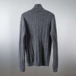 Ralph Lauren classic warhorse small logo embroidery high collar pullover half zip knitted sweater sweater - Image 9