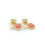 DIOR Pearl Earrings CD Earrings Premium Edition