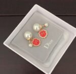 DIOR Pearl Earrings CD Earrings Premium Edition - Image 6