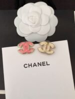 Chanel new pink earrings high-end version - Image 4