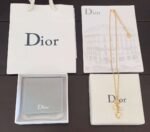 DIOR Four Leaf Clover Necklace Premium - Image 5