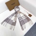 Burberry Cashmere scarf premium version 30x180cm - Image 2
