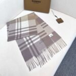 Burberry Cashmere scarf premium version 30x180cm - Image 6