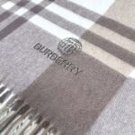 Burberry Cashmere scarf premium version 30x180cm - Image 5