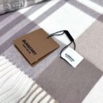 Burberry Cashmere scarf premium version 30x180cm - Image 4