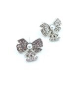 Chanel Mini Bow Earrings - Image 3