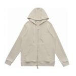 Burberry new LOGO pressed adhesive logo Cardigan zipper coat