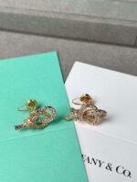 Tiffany Woven series key earrings Premium 1:1