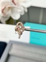 Tiffany Woven series key earrings Premium 1:1 - Image 6