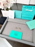 Tiffany Woven series key earrings Premium 1:1 - Image 5