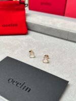 QEELIN Chinese element gourd earrings