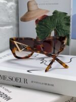 PRADA European and American high-end women’s square frame sunglasses - Image 10