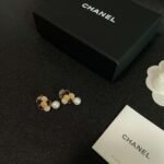 Chanel Classic Stud Earrings - Image 7
