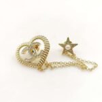 Chanel’s latest hollow heart double chain brooch - Image 4