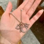 DIOR Pink Diamond Necklace - Image 7