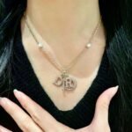 DIOR Pink Diamond Necklace - Image 6