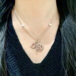 DIOR Pink Diamond Necklace - Image 5