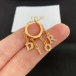 DIOR letter earrings - Image 7