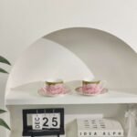 DIOR New series pink double cup and saucer set - Image 7