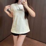 YSL 2025 New style short-sleeved T-shirt with lettering logo