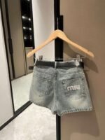 miumiu shorts with belt - Image 5