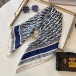 DIOR New summer scarf 90x90cm - Image 12